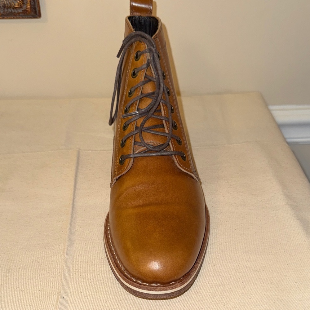 Helm Zind Tan Leather Chukka Boots for Men - Picture 4 of 12